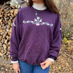 Cozy vintage grandma sweatshirt